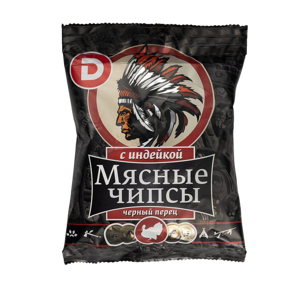 Мясные чипсы с индейкой